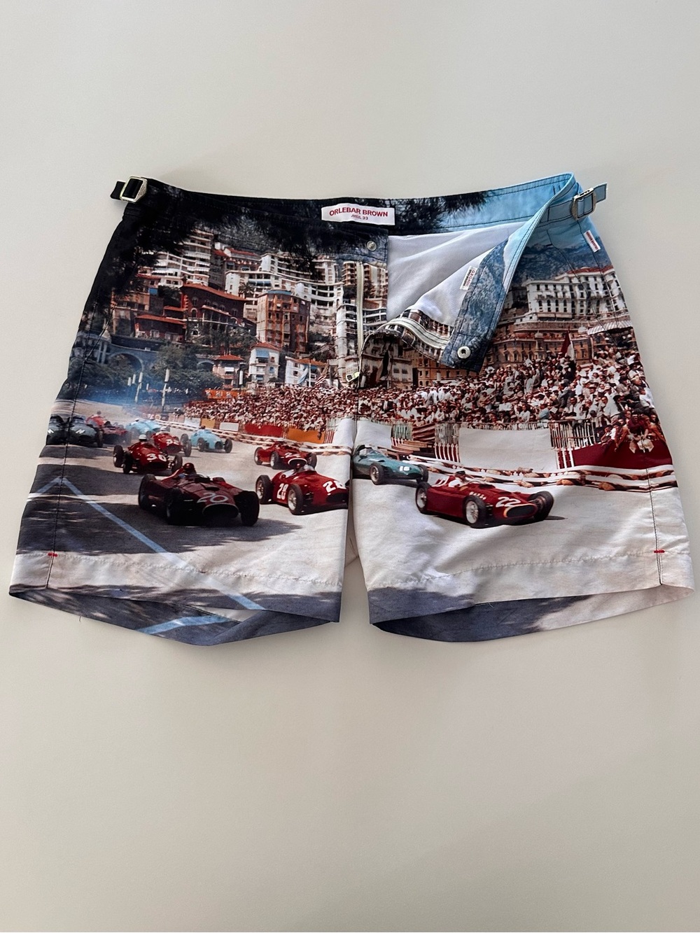 Orlebar Brown Men’s Vintage Race Swim Trunks